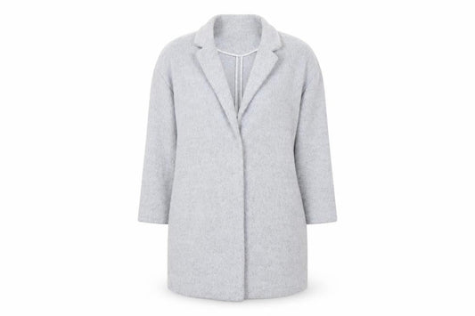Womens UK Size 16 F&F Blue Overcoat