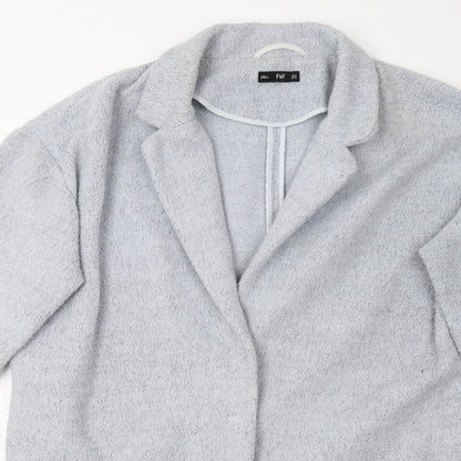 F&F Womens Blue   Overcoat Coat Size 16