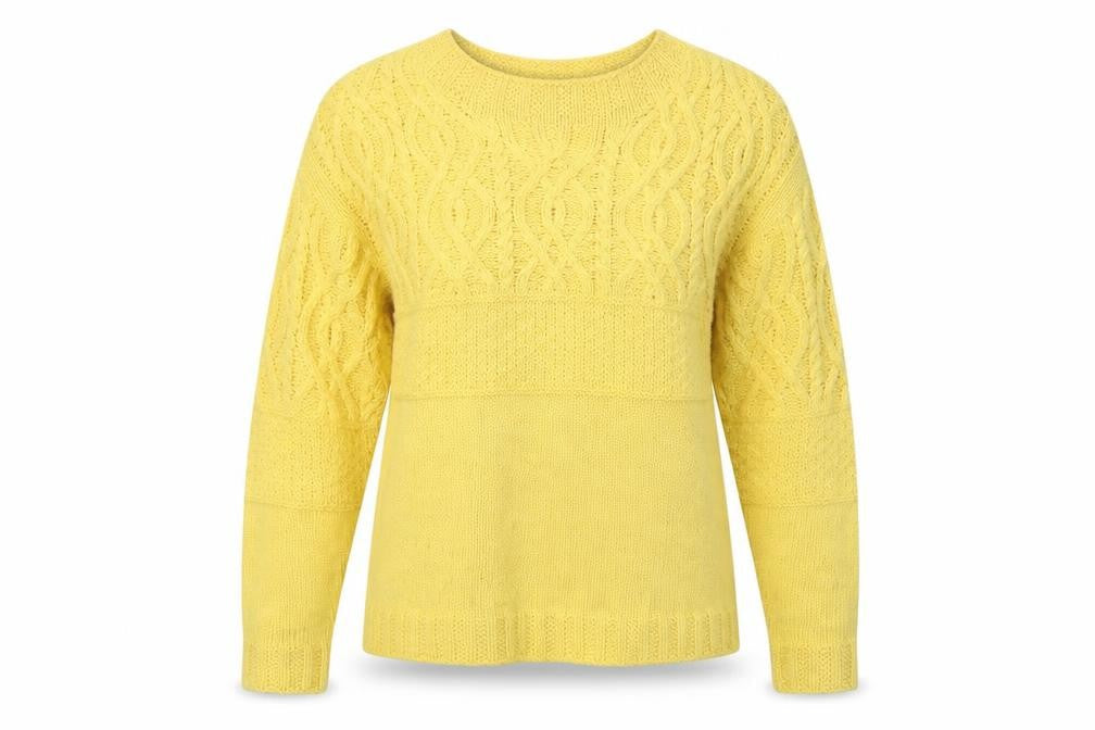 Womens UK Size 12 Dorothy Perkins Yellow Pullover Jumper