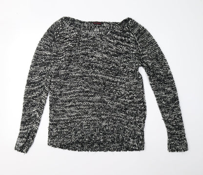 Womens UK Size 12 Miss Selfridge Grey Pullover Jumper