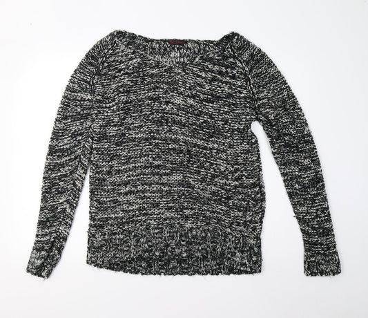 Womens UK Size 12 Miss Selfridge Grey Pullover Jumper