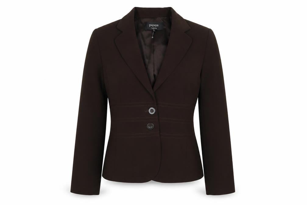 Womens UK Size 14 Papaya Brown Jacket