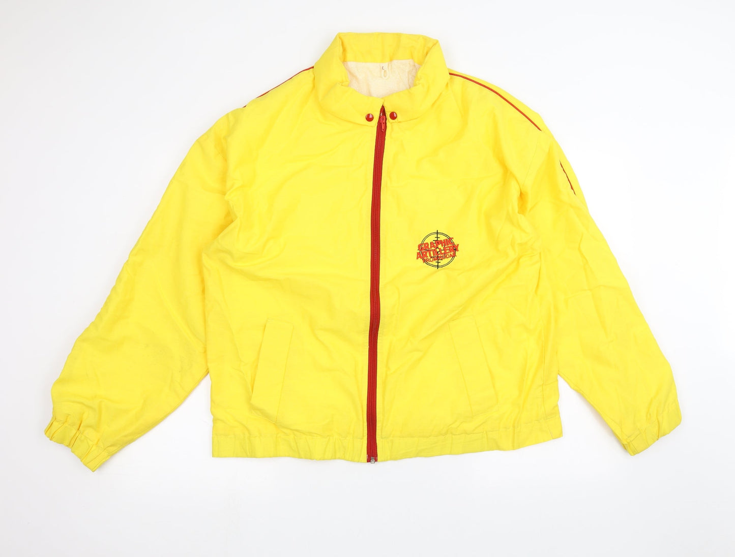 Womens UK Size L Preworn Yellow Jacket