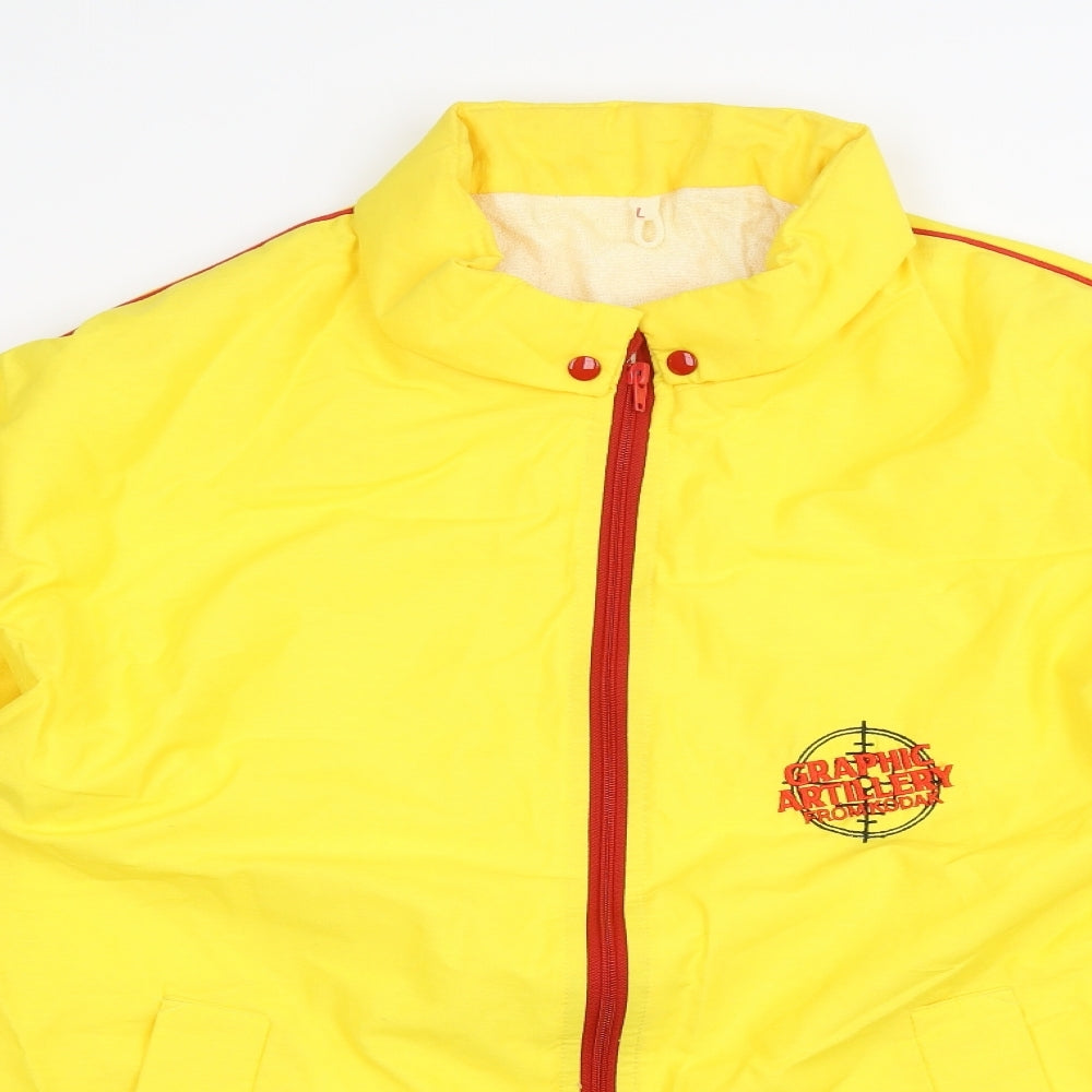 Womens UK Size L Preworn Yellow Jacket