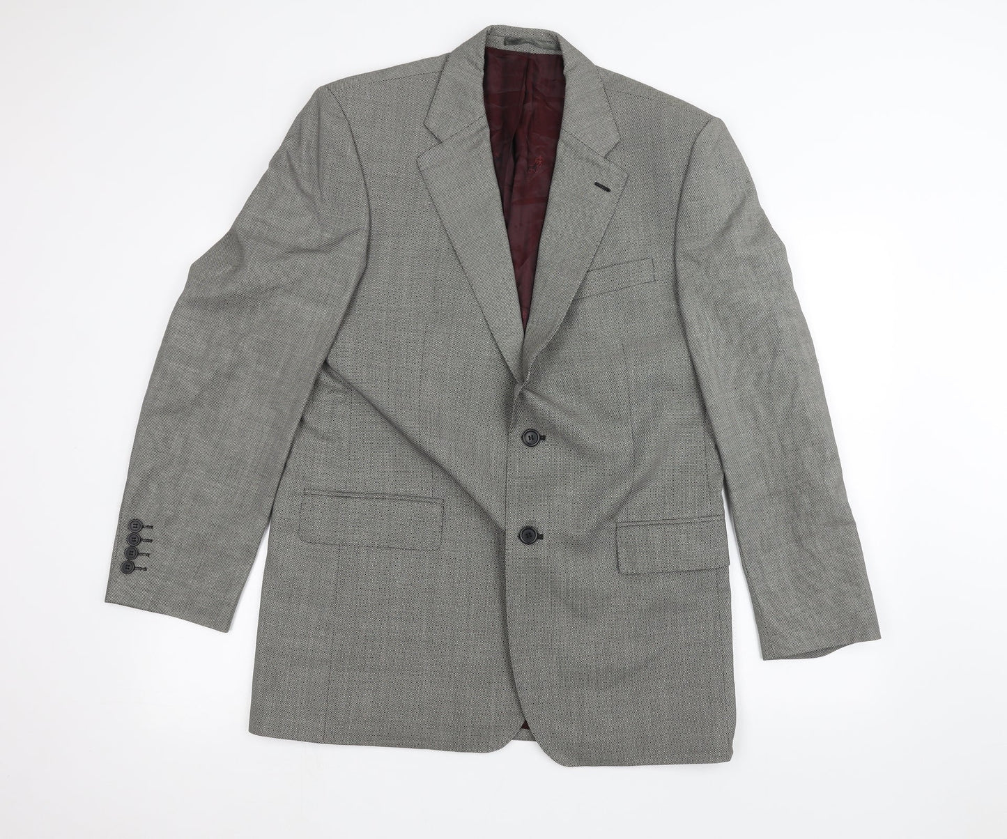 Mens UK Size 40 chester Regular Grey Suit Jacket