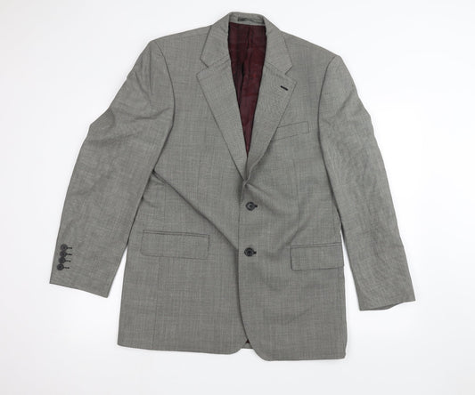 Mens UK Size 40 chester Regular Grey Suit Jacket