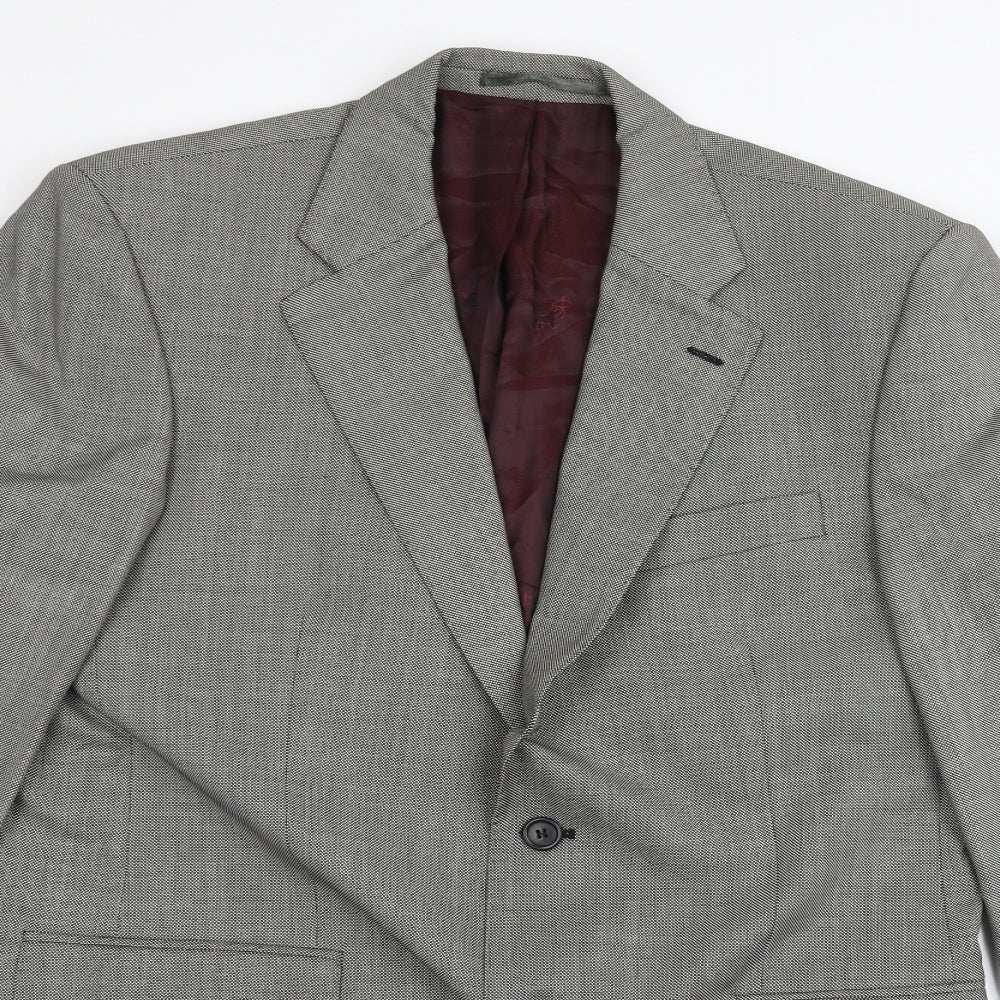 Mens UK Size 40 chester Regular Grey Suit Jacket