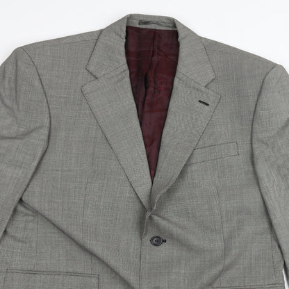 Mens UK Size 40 chester Regular Grey Suit Jacket