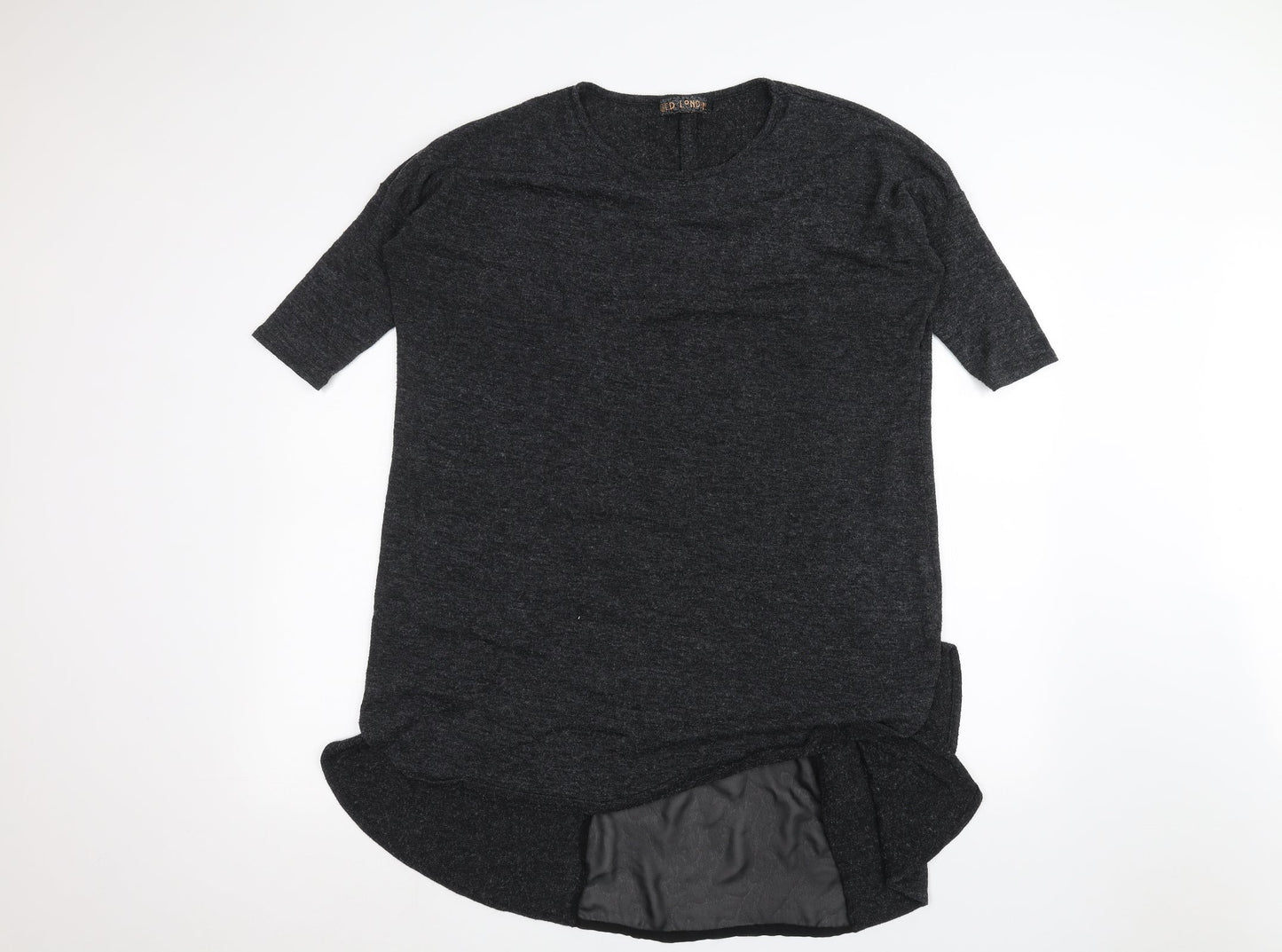 QED London Womens Black   Basic T-Shirt Size M