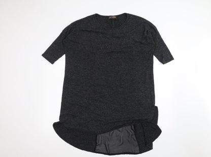 QED London Womens Black   Basic T-Shirt Size M