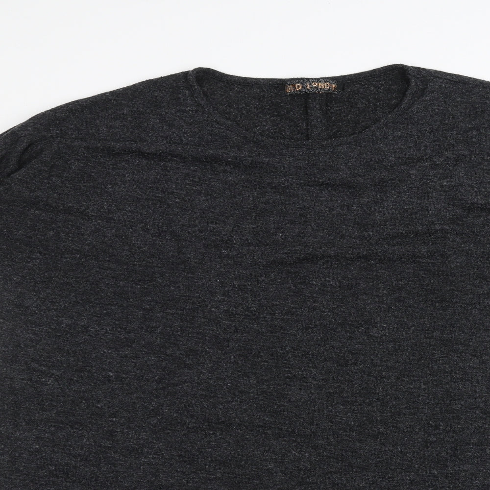 QED London Womens Black   Basic T-Shirt Size M