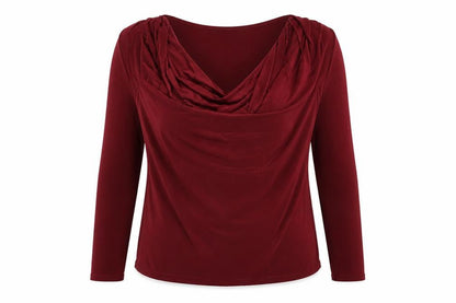 Womens UK Size 14 Select Red Basic T-Shirt