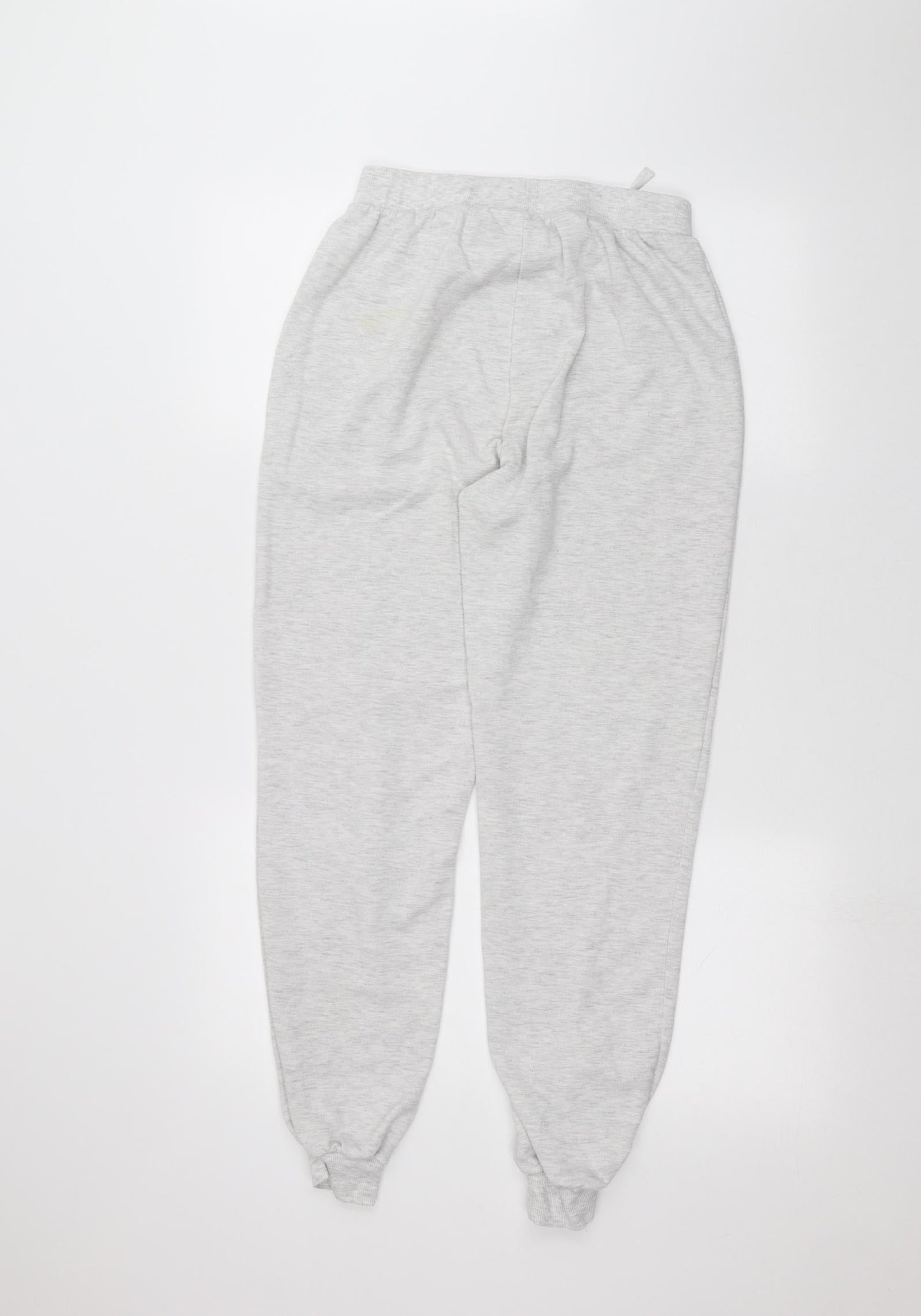 New Look Womens White   Sweatpants Trousers Size 8 L25 in