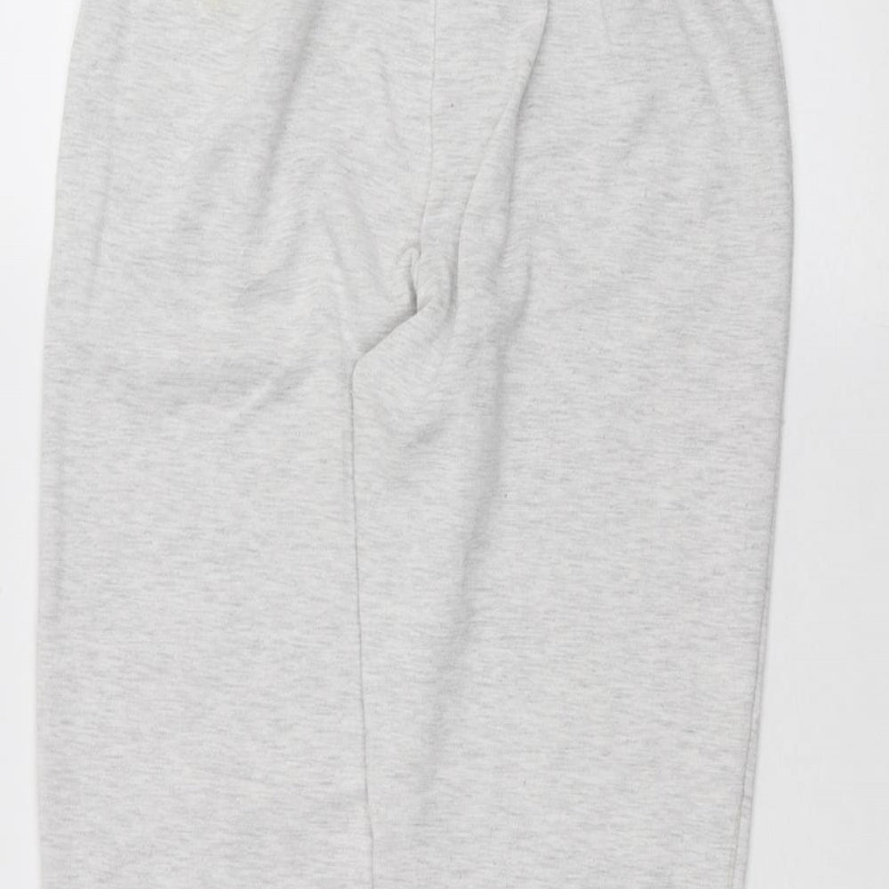 New Look Womens White   Sweatpants Trousers Size 8 L25 in