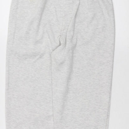 New Look Womens White   Sweatpants Trousers Size 8 L25 in