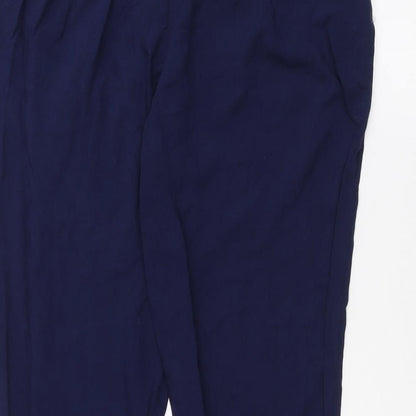 ODEL Womens Blue   Trousers  Size 14 L23 in