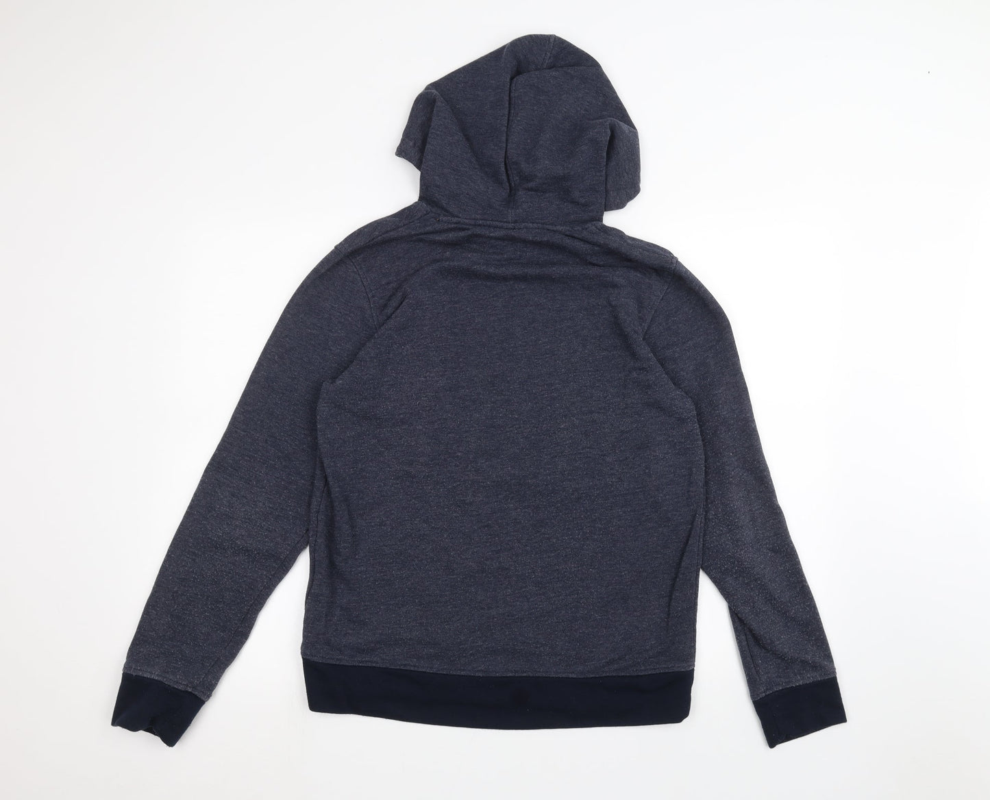 Mens UK Size M JACK & JONES Blue Pullover Hoodie