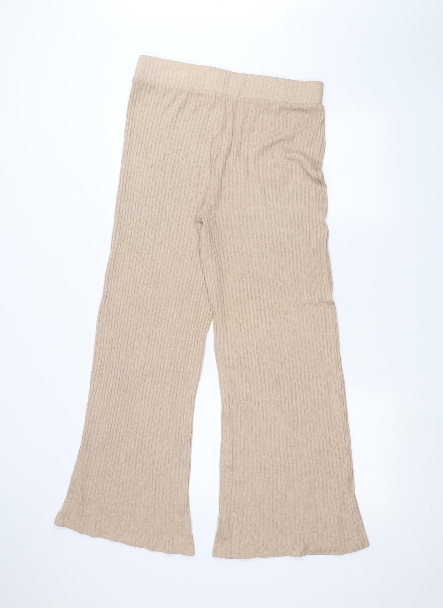 New Look Womens Beige   Trousers  Size L L28 in