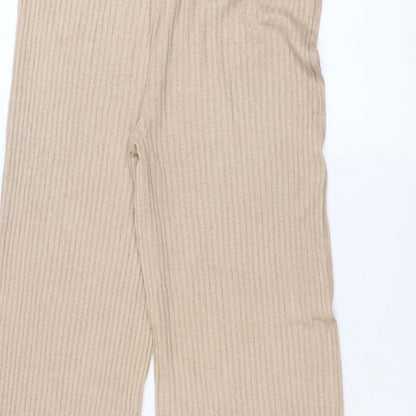 New Look Womens Beige   Trousers  Size L L28 in