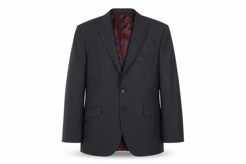 Mens UK Size 40 Preworn Regular Black Suit Jacket