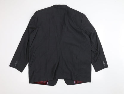 Mens UK Size 40 Preworn Regular Black Suit Jacket