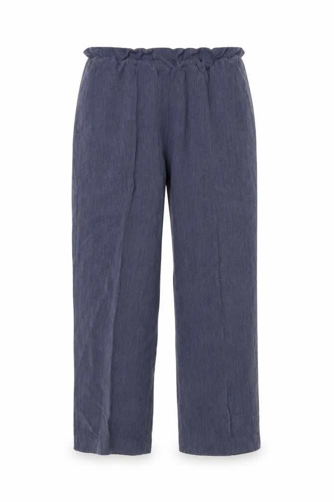 Womens UK Size 12 Preworn Regular Fit  Blue Trousers