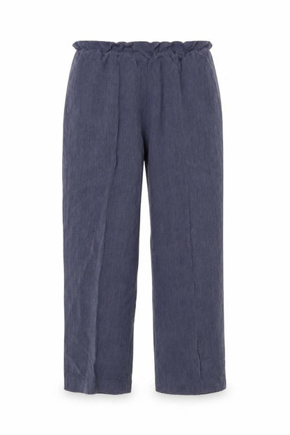 Womens UK Size 12 Preworn Regular Fit  Blue Trousers