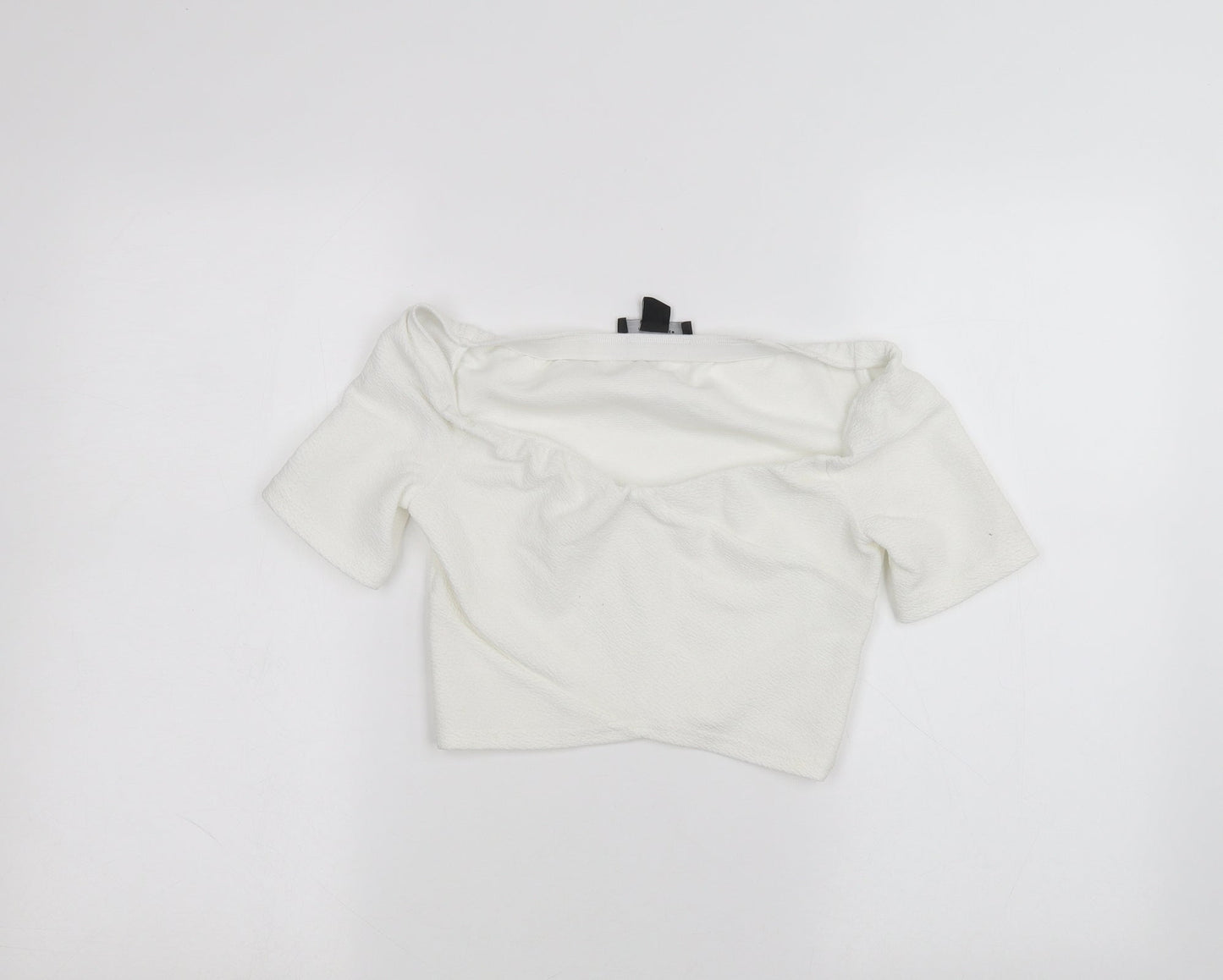 Atmosphere Womens White   Basic T-Shirt Size 12