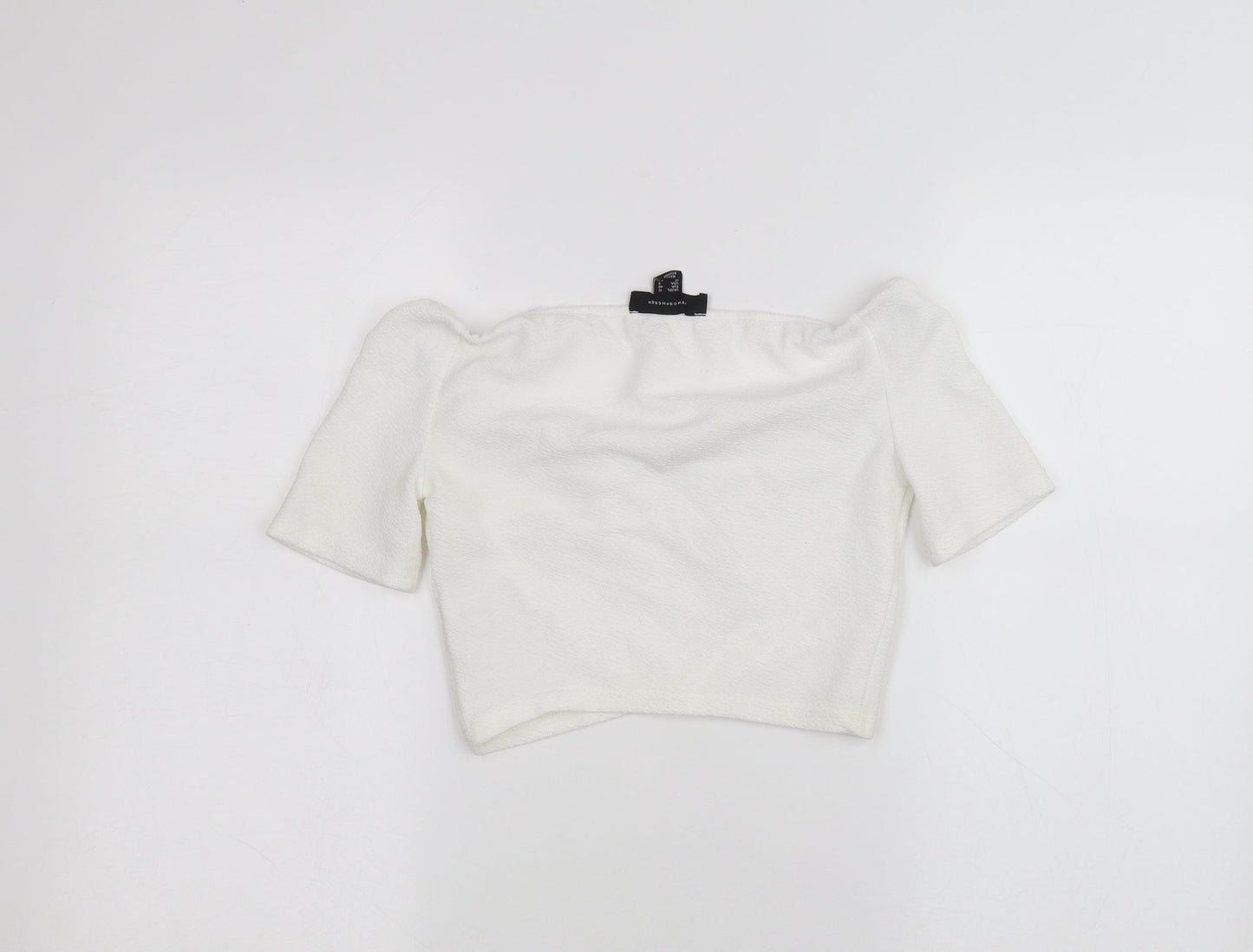 Atmosphere Womens White   Basic T-Shirt Size 12