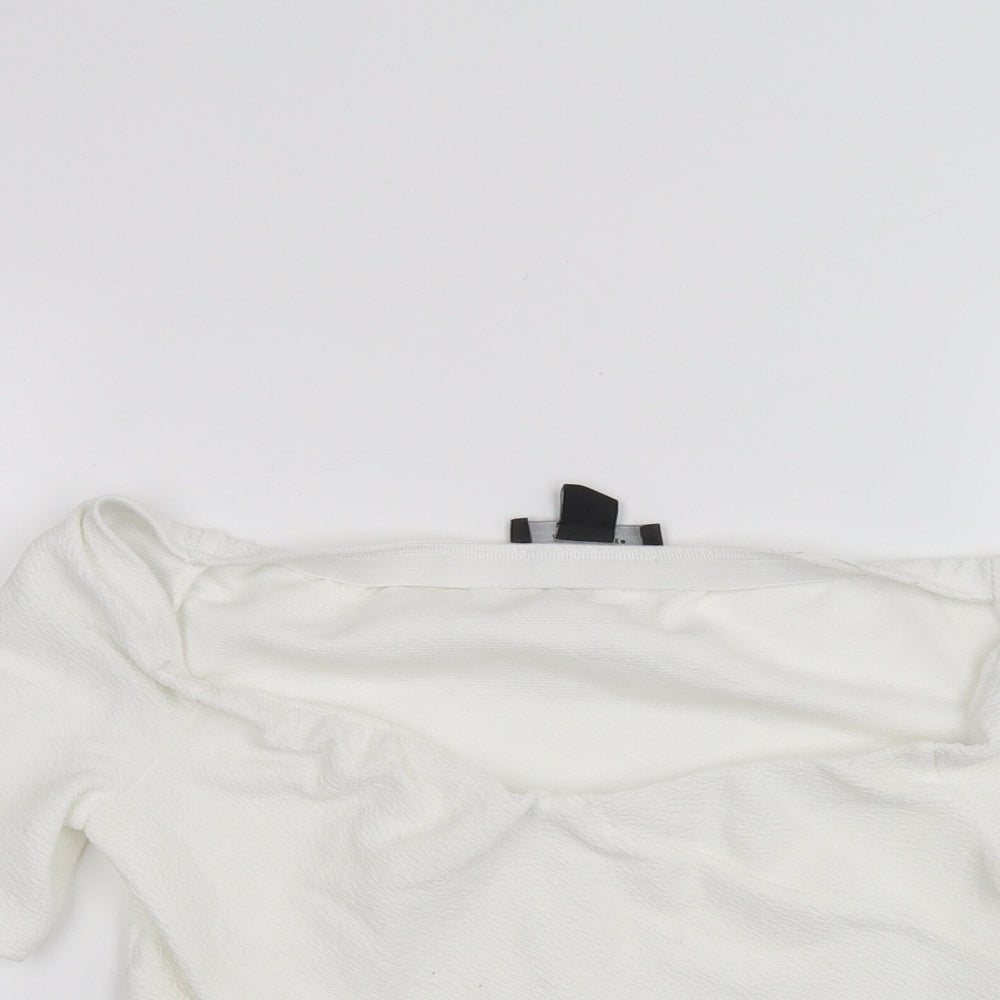 Atmosphere Womens White   Basic T-Shirt Size 12