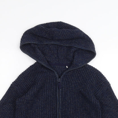 Mini Club Boys Blue   Full Zip Hoodie Size 5-6 Years