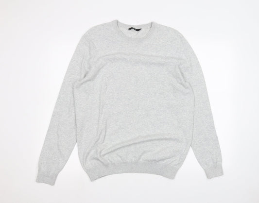 George Mens Grey    T-Shirt Size M