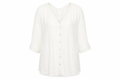 Womens UK Size 10 River Island White  Button-Up