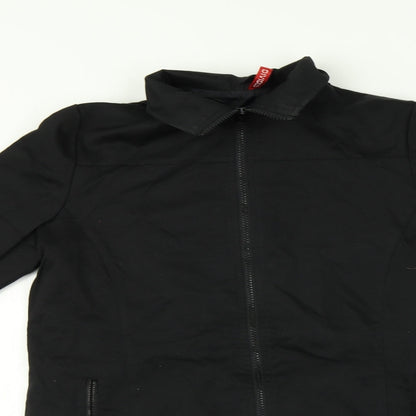 Womens UK Size S Divided Black Jacket