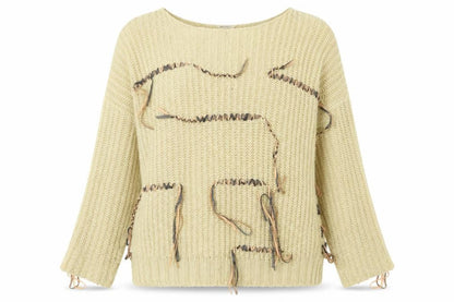 Womens UK Size 14 Miss Selfridge Beige Pullover Jumper