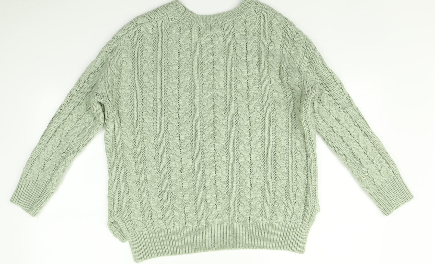 Womens UK Size 6 Atmosphere Green Pullover Jumper