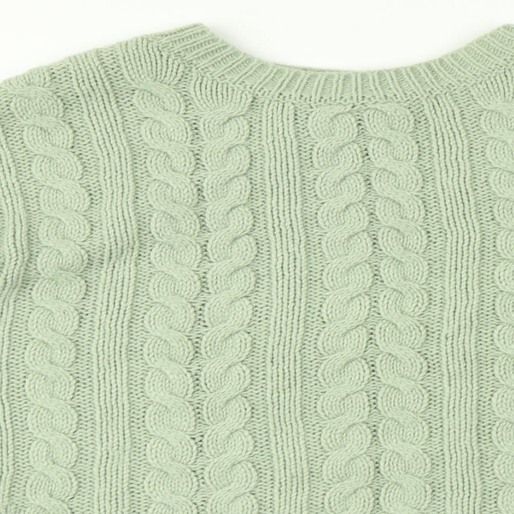Womens UK Size 6 Atmosphere Green Pullover Jumper