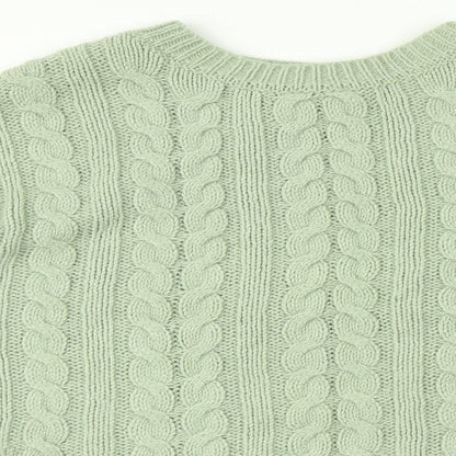 Womens UK Size 6 Atmosphere Green Pullover Jumper