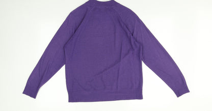 Womens UK Size 14 St michael Purple Pullover Jumper