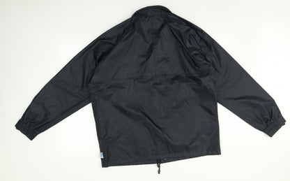 Mens UK Size S Blue Castle Blue Rain Coat