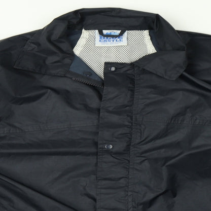 Mens UK Size S Blue Castle Blue Rain Coat