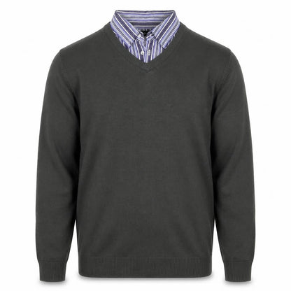 Mens UK Size S Southbay Grey Pullover Jumper