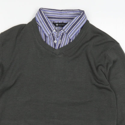 Southbay Mens Grey   Pullover Jumper Size S