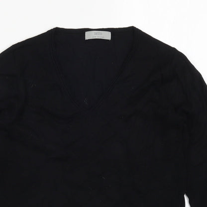 Womens UK Size 10 Marks Black Pullover Jumper
