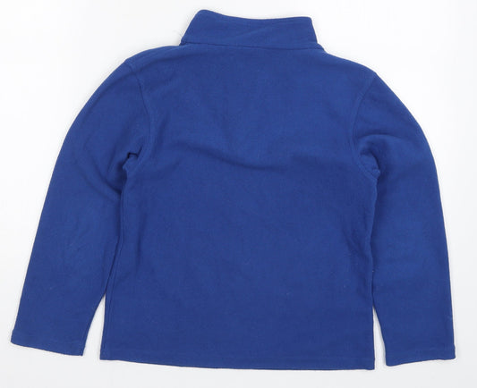 Winter Adventures Boys Blue  Fleece Jacket  Size 7-8 Years