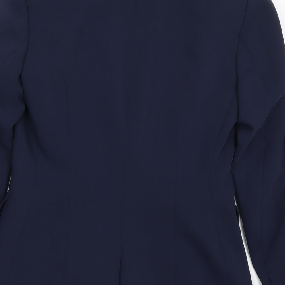 H&M Womens Blue   Jacket Suit Jacket Size 6