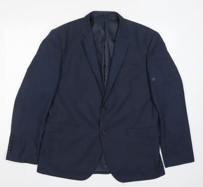 CEDAR Mens Blue   Jacket Suit Jacket Size 42