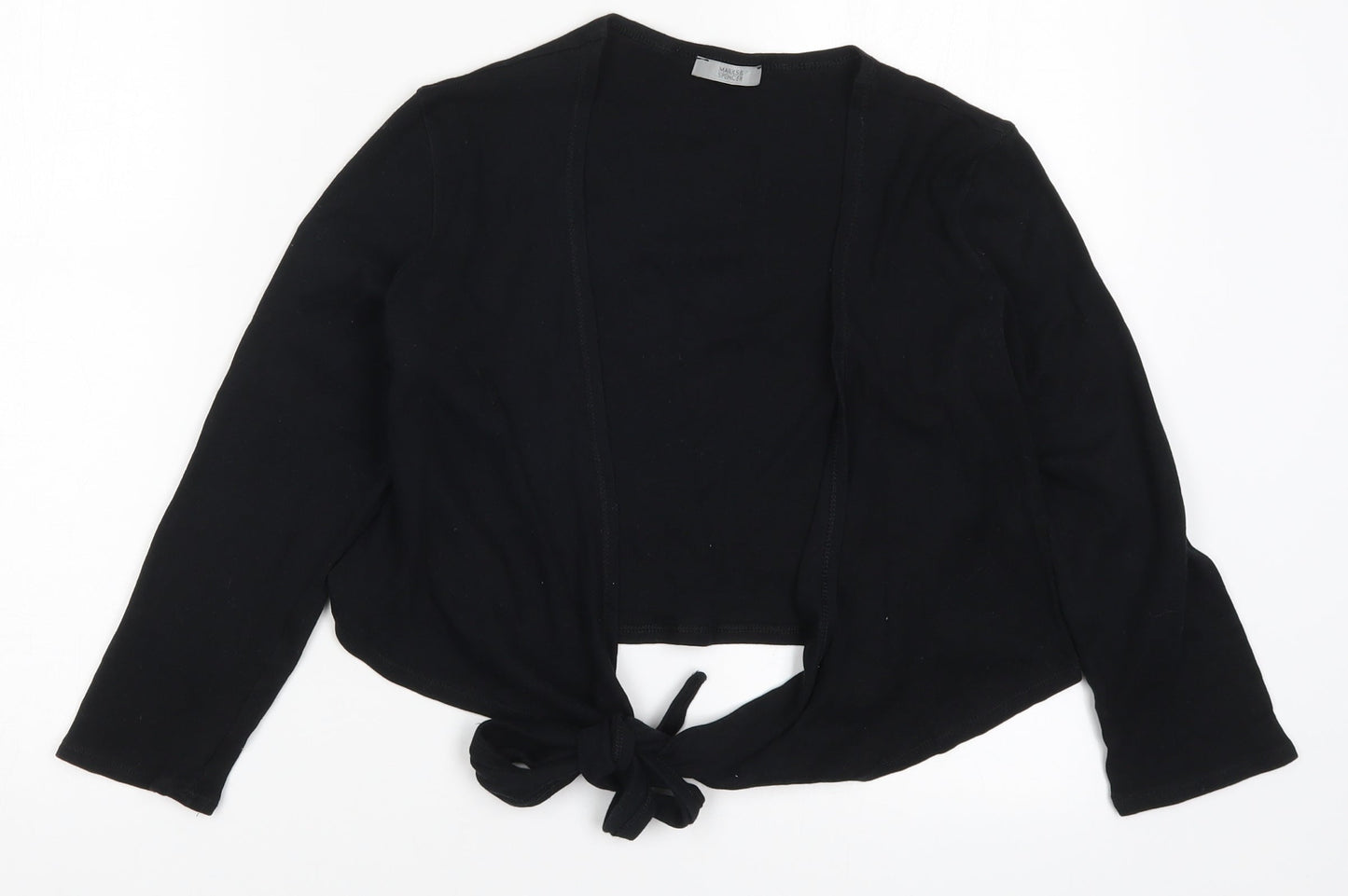 Womens UK Size 12 Marks and Spencer Black Cardigan Jumper