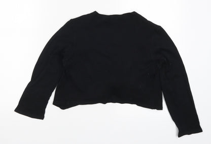 Womens UK Size 12 Marks and Spencer Black Cardigan Jumper