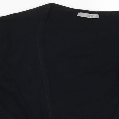 Womens UK Size 12 Marks and Spencer Black Cardigan Jumper